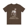 Teddy Roosevelt Terrier Mom Shirt, Vintage Dog Sketch Tee, Dog Mom Gift