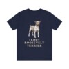 Teddy Roosevelt Terrier Shirt, Vintage Dog Sketch Tee, Dog Lover Gift