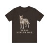 Texas Heeler Dad Shirt, Vintage Dog Sketch Tee, Dog Dad Gift