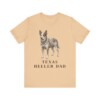 Texas Heeler Dad Shirt, Vintage Dog Sketch Tee, Dog Dad Gift