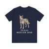 Texas Heeler Dad Shirt, Vintage Dog Sketch Tee, Dog Dad Gift