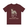 Texas Heeler Dad Shirt, Vintage Dog Sketch Tee, Dog Dad Gift