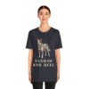 Texas Heeler Humor Shirt, Vintage Dog Sketch Tee, Dog Humor Gift