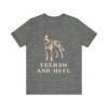 Texas Heeler Humor Shirt, Vintage Dog Sketch Tee, Dog Humor Gift