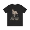 Texas Heeler Humor Shirt, Vintage Dog Sketch Tee, Dog Humor Gift