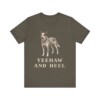 Texas Heeler Humor Shirt, Vintage Dog Sketch Tee, Dog Humor Gift