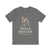 Texas Heeler Latin Shirt, Vintage Dog Sketch Tee, Dog Latin Gift