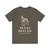Texas Heeler Latin Shirt, Vintage Dog Sketch Tee, Dog Latin Gift