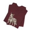 Texas Heeler Mom Shirt, Vintage Dog Sketch Tee, Dog Mom Gift