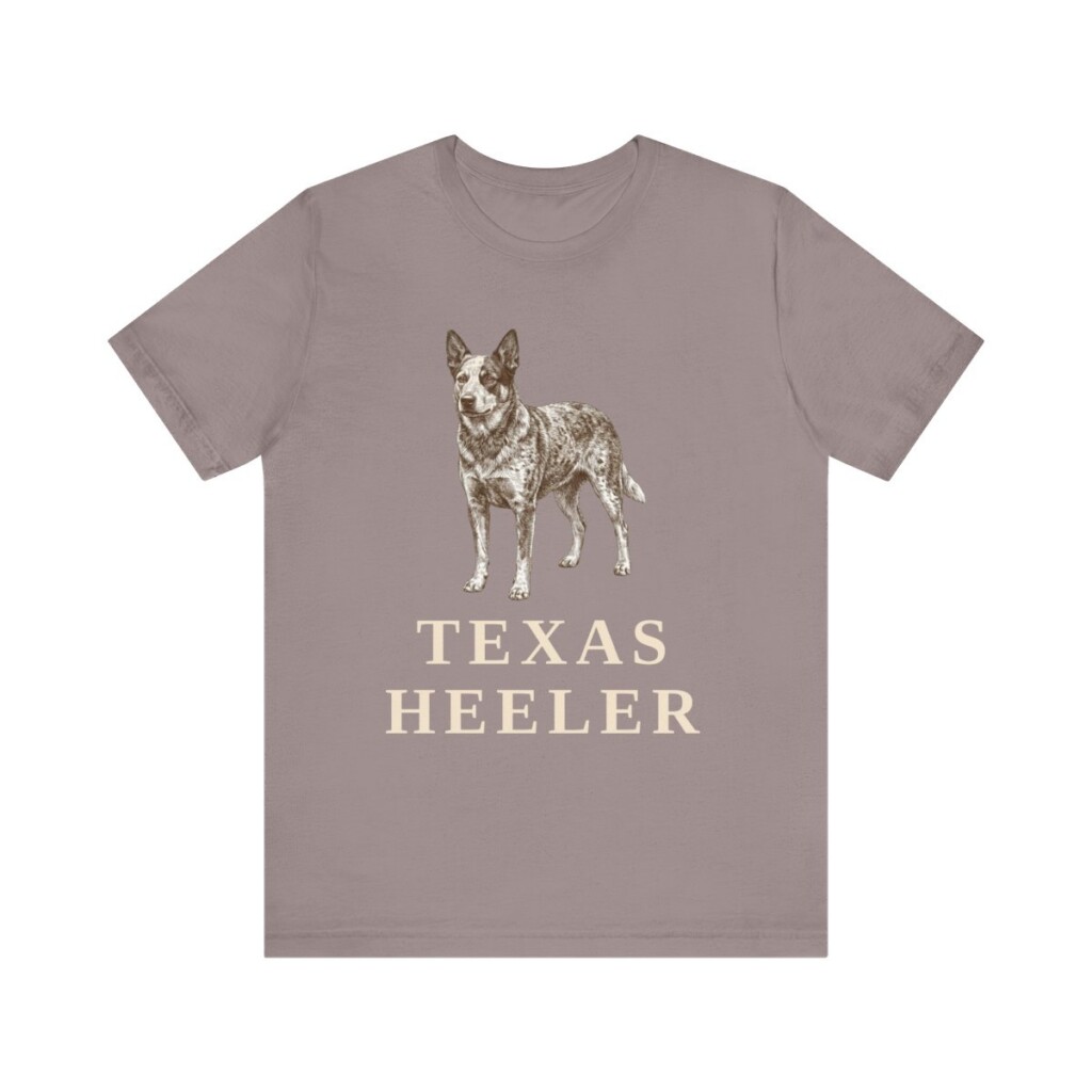 Texas Heeler Shirt, Vintage Dog Sketch Tee, Dog Lover Gift