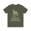Texas Heeler Shirt, Vintage Dog Sketch Tee, Dog Lover Gift