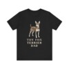 Toy Fox Terrier Dad Shirt, Vintage Dog Sketch Tee, Dog Dad Gift