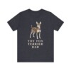 Toy Fox Terrier Dad Shirt, Vintage Dog Sketch Tee, Dog Dad Gift