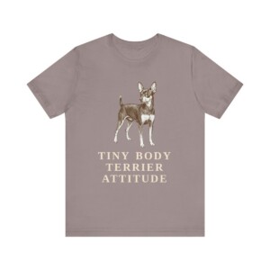 Toy Fox Terrier Humor Shirt, Vintage Dog Sketch Tee, Dog Humor Gift