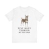 Toy Fox Terrier Humor Shirt, Vintage Dog Sketch Tee, Dog Humor Gift