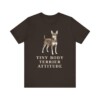Toy Fox Terrier Humor Shirt, Vintage Dog Sketch Tee, Dog Humor Gift