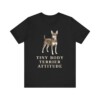 Toy Fox Terrier Humor Shirt, Vintage Dog Sketch Tee, Dog Humor Gift