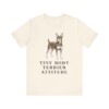 Toy Fox Terrier Humor Shirt, Vintage Dog Sketch Tee, Dog Humor Gift