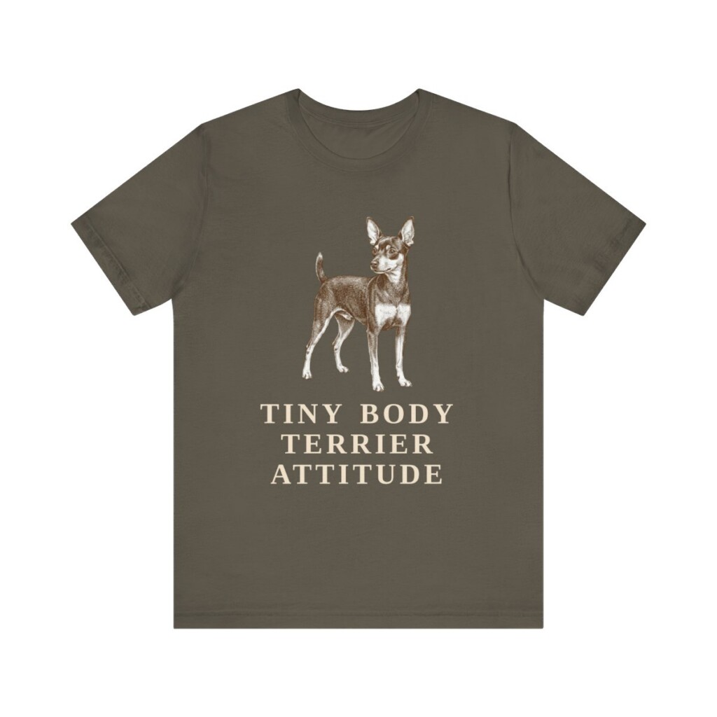 Toy Fox Terrier Humor Shirt, Vintage Dog Sketch Tee, Dog Humor Gift