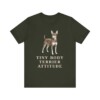 Toy Fox Terrier Humor Shirt, Vintage Dog Sketch Tee, Dog Humor Gift
