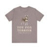 Toy Fox Terrier Latin Shirt, Vintage Dog Sketch Tee, Dog Latin Gift