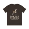 Toy Fox Terrier Latin Shirt, Vintage Dog Sketch Tee, Dog Latin Gift