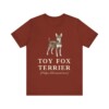 Toy Fox Terrier Latin Shirt, Vintage Dog Sketch Tee, Dog Latin Gift
