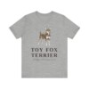 Toy Fox Terrier Latin Shirt, Vintage Dog Sketch Tee, Dog Latin Gift