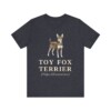 Toy Fox Terrier Latin Shirt, Vintage Dog Sketch Tee, Dog Latin Gift