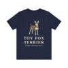 Toy Fox Terrier Latin Shirt, Vintage Dog Sketch Tee, Dog Latin Gift
