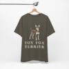 Toy Fox Terrier Shirt, Vintage Dog Sketch Tee, Dog Lover Gift