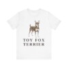 Toy Fox Terrier Shirt, Vintage Dog Sketch Tee, Dog Lover Gift