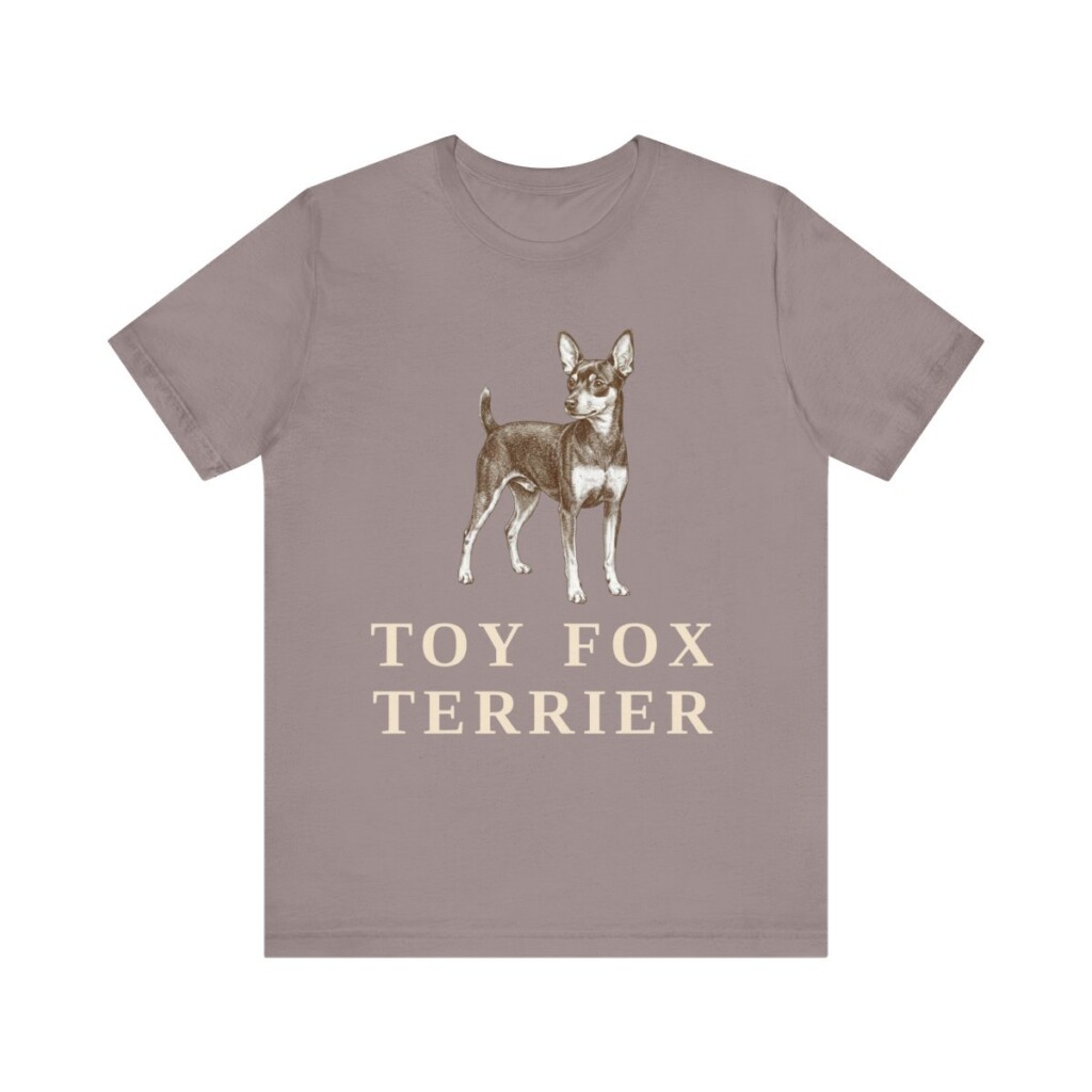 Toy Fox Terrier Shirt, Vintage Dog Sketch Tee, Dog Lover Gift