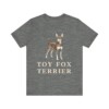 Toy Fox Terrier Shirt, Vintage Dog Sketch Tee, Dog Lover Gift