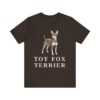 Toy Fox Terrier Shirt, Vintage Dog Sketch Tee, Dog Lover Gift