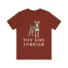 Toy Fox Terrier Shirt, Vintage Dog Sketch Tee, Dog Lover Gift