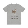 Toy Fox Terrier Shirt, Vintage Dog Sketch Tee, Dog Lover Gift