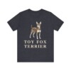 Toy Fox Terrier Shirt, Vintage Dog Sketch Tee, Dog Lover Gift