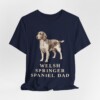 Welsh Springer Spaniel Dad Shirt, Vintage Dog Sketch Tee, Dog Dad Gift