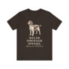 Welsh Springer Spaniel Latin Shirt, Vintage Dog Sketch Tee, Dog Latin Gift