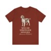 Welsh Springer Spaniel Latin Shirt, Vintage Dog Sketch Tee, Dog Latin Gift
