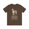 Welsh Springer Spaniel Latin Shirt, Vintage Dog Sketch Tee, Dog Latin Gift