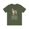 Welsh Springer Spaniel Latin Shirt, Vintage Dog Sketch Tee, Dog Latin Gift