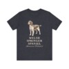Welsh Springer Spaniel Latin Shirt, Vintage Dog Sketch Tee, Dog Latin Gift