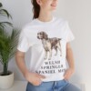 Welsh Springer Spaniel Mom Shirt, Vintage Dog Sketch Tee, Dog Mom Gift