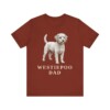 Westiepoo Dad Shirt, Vintage Dog Sketch Tee, Dog Dad Gift