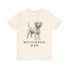 Westiepoo Dad Shirt, Vintage Dog Sketch Tee, Dog Dad Gift