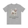 Westiepoo Dad Shirt, Vintage Dog Sketch Tee, Dog Dad Gift