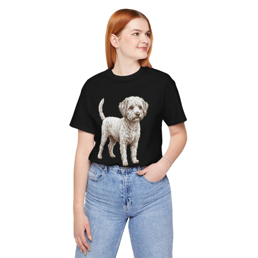 Westiepoo Shirt, Vintage Dog Sketch Tee, Dog Lover Gift