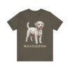 Westiepoo Shirt, Vintage Dog Sketch Tee, Dog Lover Gift